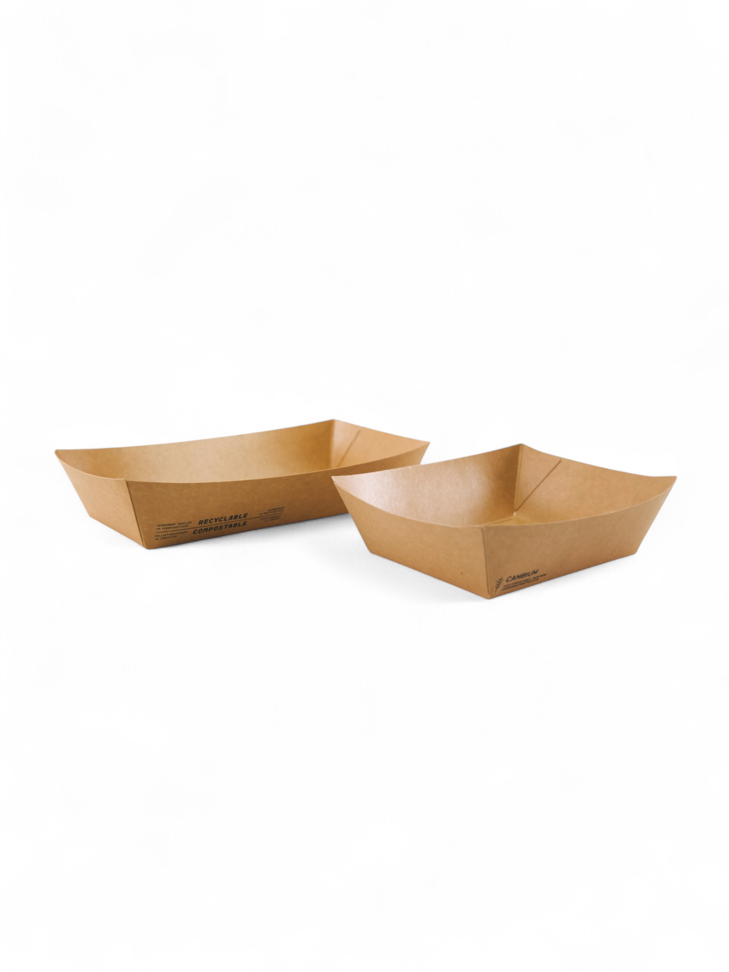 Barquettes en carton