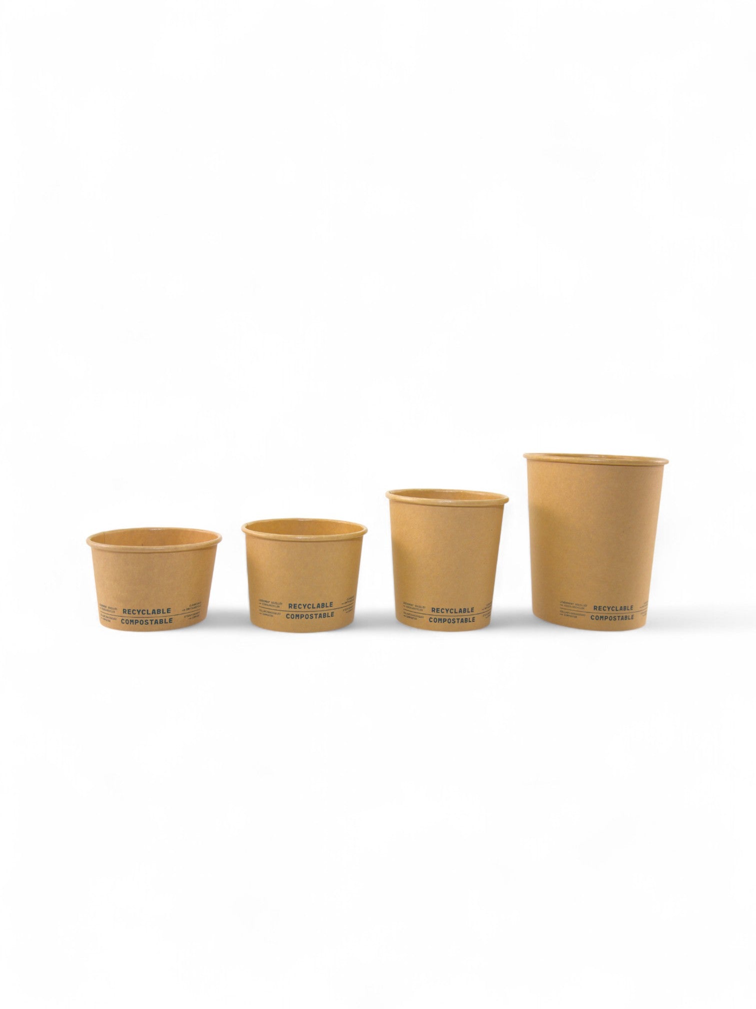 Bols à soupe en carton