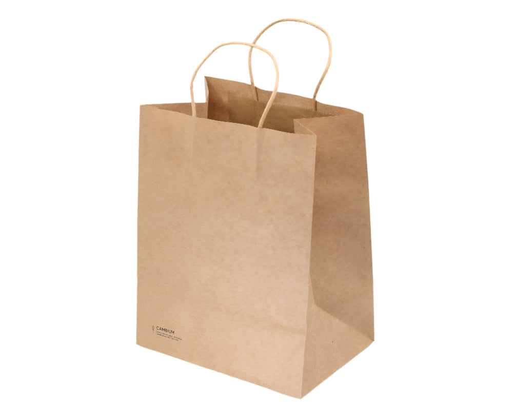 Sacs en carton avec poignée
