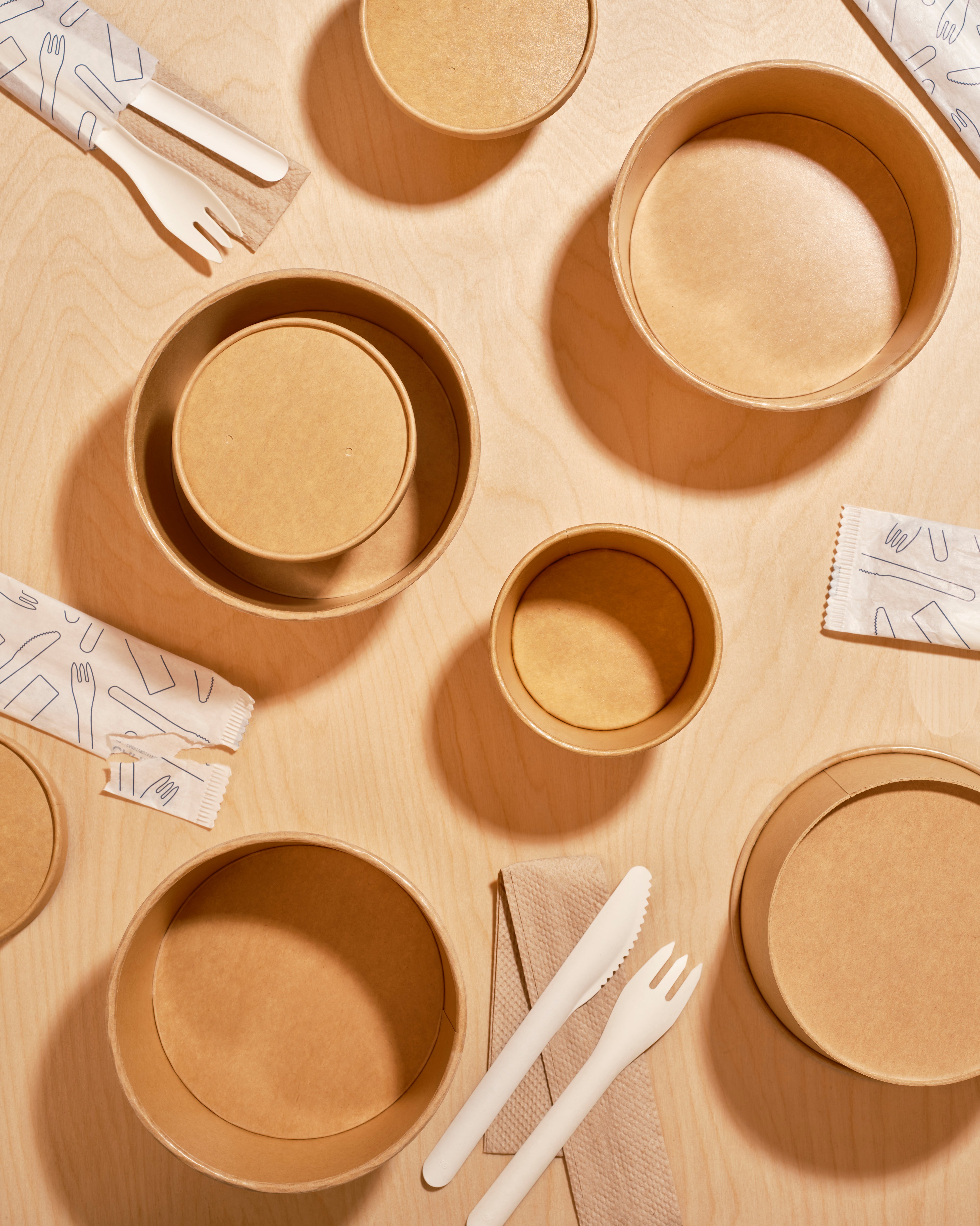 Cardboard bowls