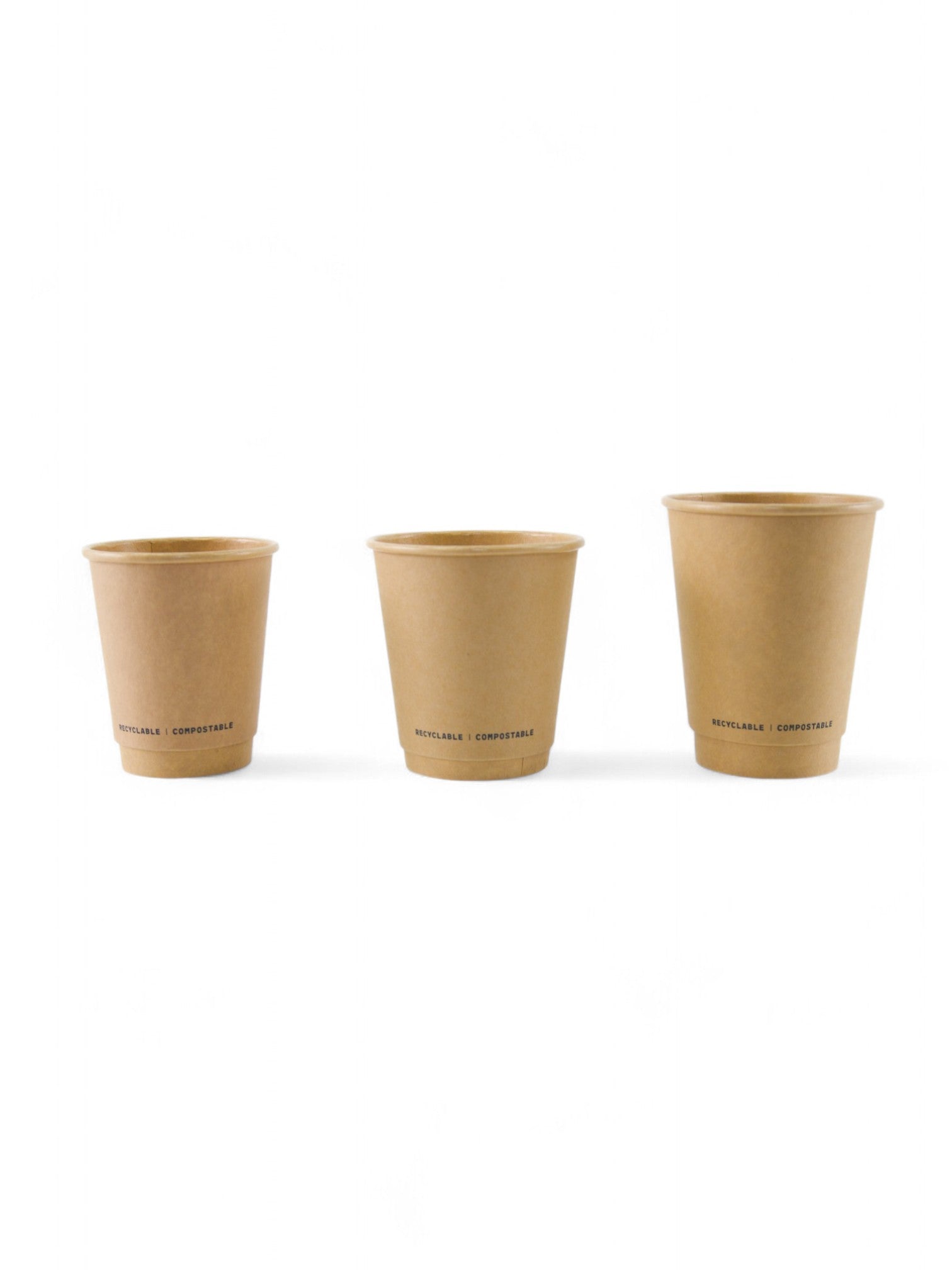 Verres en carton à double paroi