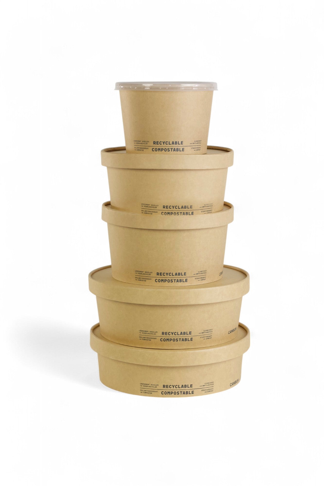 Cardboard bowls