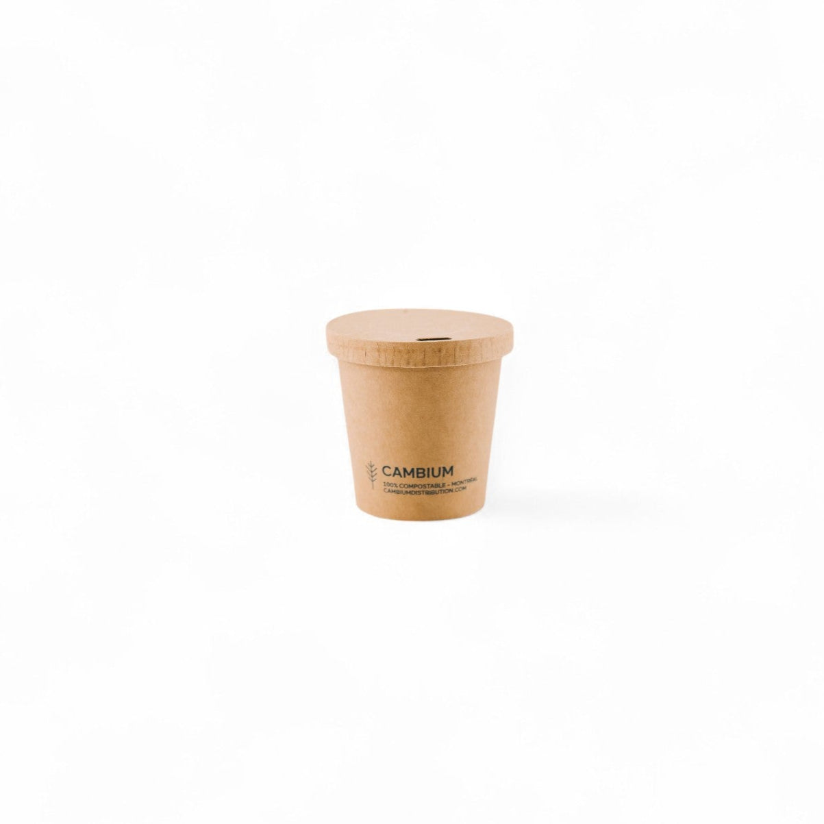 Cambium kraft paper espresso cup, eco-friendly recyclable and compostable coffee cup for hot and cold drinks 