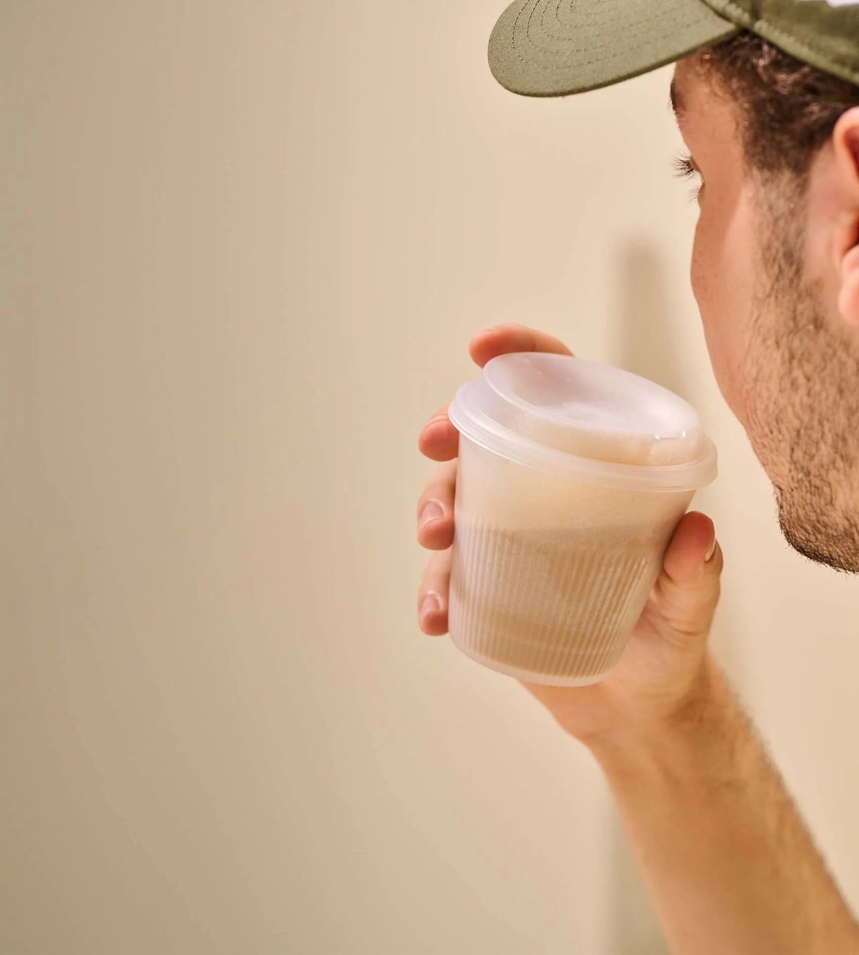 Couvercles pour verres réutilisables - translucide