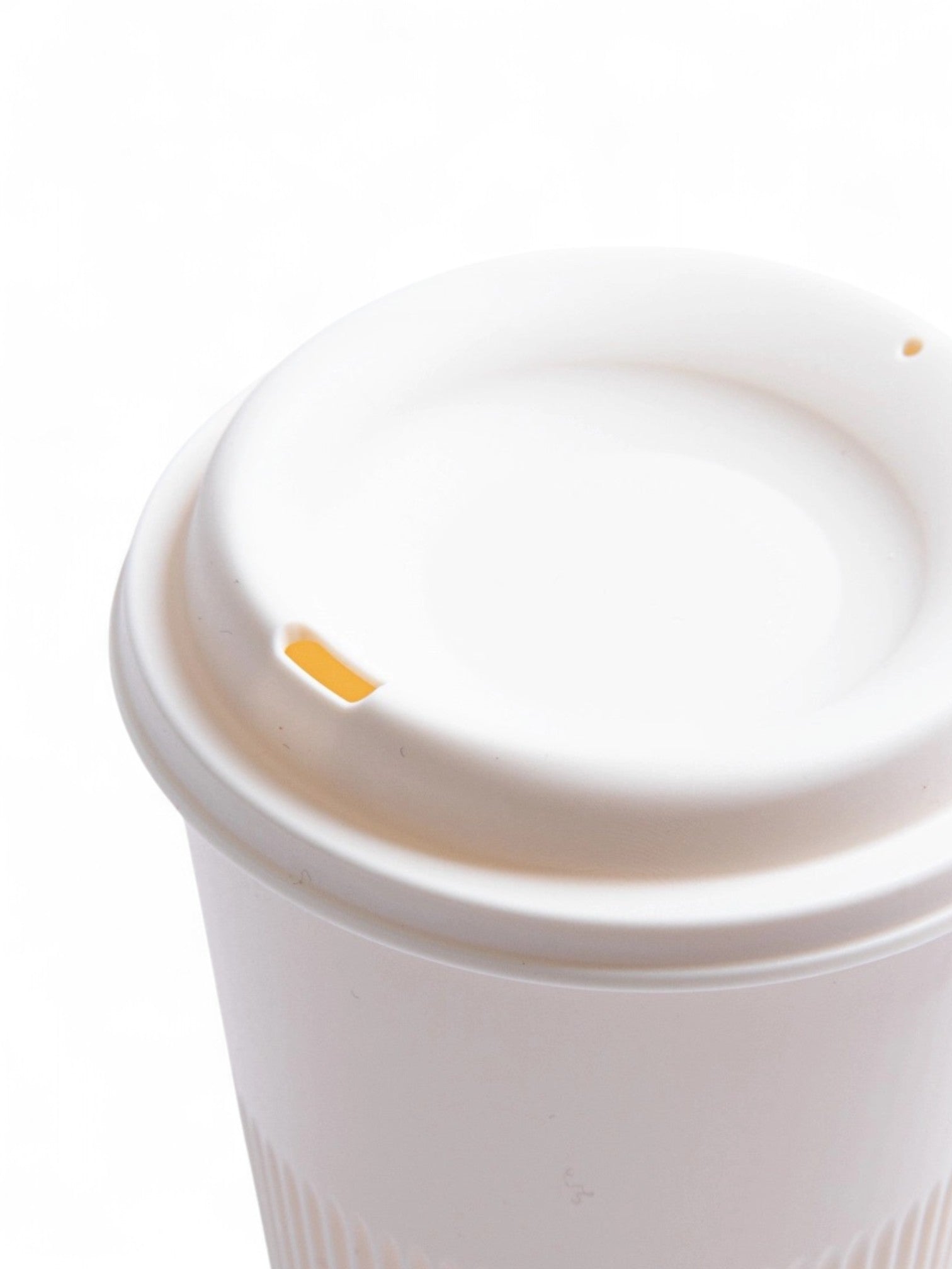 Couvercles pour verre réutilisables -crème